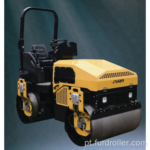 FYL-1200 Rolo compactador vibratório hidráulico completo para solo duplo / asfalto